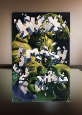 HULK SMASH EVERYTHING #1 MARK BROOKS 1:100 RATIO VIRGIN VARIANT COVER NM MARVEL picture