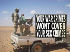 VELOCES X NORTHERN PROVISIONS WAR CRIMES SEX CRIMES STICKER SLAP NORPRO NOT AOTD picture
