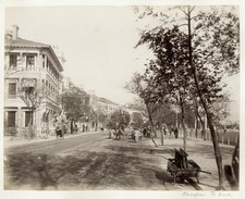 c.1880's PHOTO CHINA - SHANGHAI BUND picture