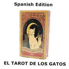 El Tarot de los Gatos: Sabiduría Felina 10x6,3cm (3,9x2,5pulg) - Edición Español picture