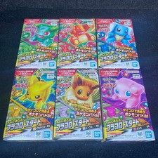 Pokemon Plakoro Starter Set 01-06 Complete Set Dice Battle Bandai Spirits New picture