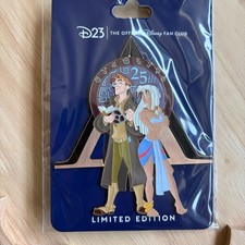 Atlantis 25th Anniversary Milo Kida D23 Mini Jumbo Pin LE 1000 picture