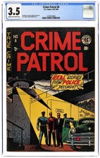 Crime Patrol #8 CGC 3.5 1948 3732576008 picture