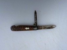 Vintage John Primble 3750S India Steel Works 2-Blade Pocket Knife picture
