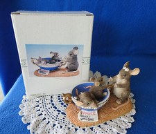 Fitz And Floyd Charming Tails  1996 Fragile Handle With Care  89/601 Figurine picture