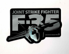 LOCKHEED MARTIN F-35 JSF JOINT STRIKE FIGHTER STICKER NOS picture