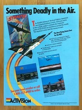1989 Stealth ATF NES Nintendo Vintage Print Ad/Poster Fighter Jet F-117A Pop Art picture