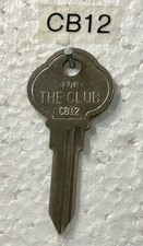 THE CLUB STEERING WHEEL BLANK KEY ONLY  CB12 picture