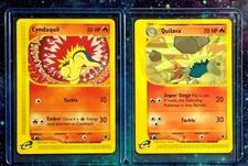 2002 Pokemon Expedition QUILAVA & CYNDAQUIL set | E-Readers, NM picture