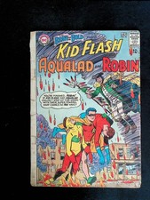 1964 Brave and the Bold 54 Kid Flash Aqualad Robin DC picture