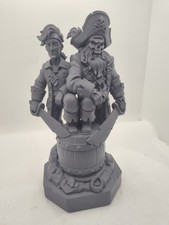 Bust Statue Fan Art Of Monkey Island Tribute Guybrush LeChuck picture