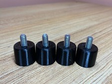 Replacement Foot Mounts (Set of 4 Feet) for Underwood 5, 4, 3 Typewriter Models picture