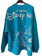 Tokyo Disney Resort Sea 25th Sparkling Jubilee Sweatshirt Long Sleeve NEW picture
