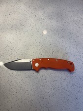 Demko AD20 XXX CPM-3V Clip Point Orange G10 picture