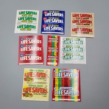 Vintage Life Savers Candy Wrappers New Old Stock Lot of 8 picture