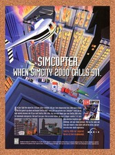 1997 SimCopter PC Original Advertisement / Retro Promo v1 picture