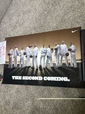 Nike LeBron James Kobe Bryant The Second Coming Promo Poster Display Sign 2004 picture
