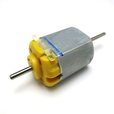 2PCS DC 1.5V~12V 5400RPM Double Shaft Mini 130 Carbon Brush Motor DIY Toy Model picture