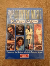 Hoyle “Stars of Country Music” Playing Cards 1996 New Sealed Vintage picture