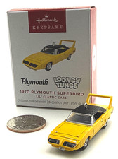 2026 Hallmark Ornament 1970 Plymouth Superbird Miniature 0.75 Lil Classic Car picture