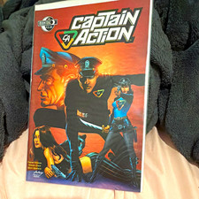 Moonstone Captain Action #5 Comic Book Paul Gulacy Fabian Nicieza Color picture