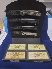 American Mint My Country My Rights Pocket Knife Collection with stand  2nd Amen picture