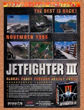 1996 Jetfighter III PC Original Advertisement / Retro Promo v2 picture
