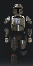 Complete Mandalorian  Armor set with helmet picture