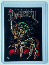 Daggerfall Edition Artist Signed “The Elder Scrolls II” Trading Card 1/10 picture