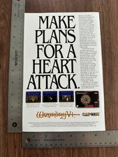 Wizardry VI 1993 Print Ad VIDEO GAMES Super Nintendo Capcom retro gaming 90s picture