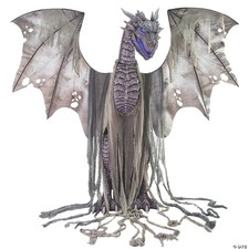 Seasonal Visions Animated Winter Dragon Prop picture