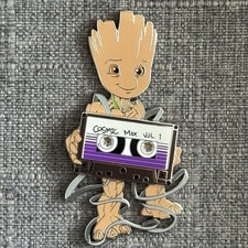 Disneyland Paris Marvel Baby Groot Gaurdians of the Galaxy Mixtape OE Pin B6 picture