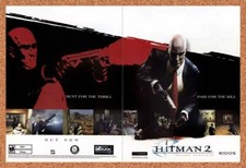 Hitman 2 PC Silent Assassin Original 2006 Ad - Eidos Video Game Promo picture