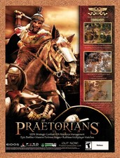 2003 Praetorians PC Original Advertisement / Retro Promo v1 picture