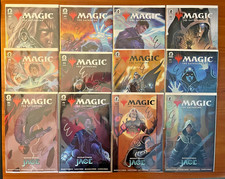 Magic The Gathering Untold Stories Jace #1-4 All Covers NM Signed By Letterer picture