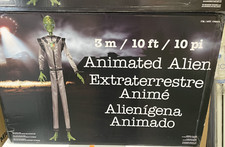Brand New 10 ft. Tall Animated Alien With Lights And Sounds Halloween Decoration picture