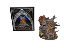 Creepy Hollow HAUNTED TREEHOUSE Halloween Miniature House Village picture