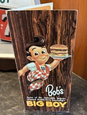 Vintage Bob’s Big Boy Menu 1960’s Original picture