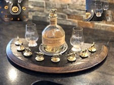 Blanton’s “Triple Crown” Display REAL Bourbon Barrel Wood Blantons Stopper Cork picture