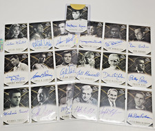 Original Autograph Cards- 2002 OUTER LIMITS Trading Cards-  Your Choice of 20 picture
