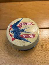 Antique Carter's Swallow - Typewriter Ribbon Tin / Rare / Rough But Does Open picture