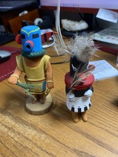 Vintage Native American Kachina Doll Small Wood, Painted (Read Description) picture