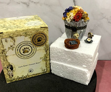 2001 Boyds Bears Treasure Box Floras Bloomin Bunch w Daisy McNibble in Box 82510 picture