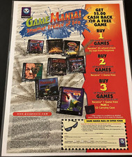 Psygnosis / Formula 1 / WipeOut XL - Vintage Gaming Print Ad / Poster / Wall Art picture