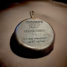 Wagner 1891 Round #2 Cast Iron Mini Skillet 100th Anniversary Limited Edition 7” picture
