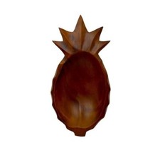 Tropico Hawaii MonkeyPod Wooden Pineapple Tray. picture