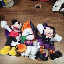 Disney World Parks Halloween Marie White Cat Aristocats Witch, Mickey Dracula & picture