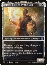 MTG Magic THB Theros Beyond Death - 1x EN NM 258 U Daxos Blessed by the Sun picture