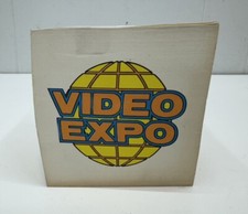 Vintage Video Expo Notepad Movie Rental Collectible VHS 90s Retro  picture