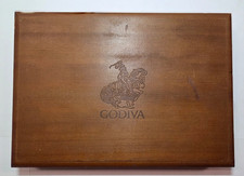 Vintage Wooden Godiva Chocolatier Box picture